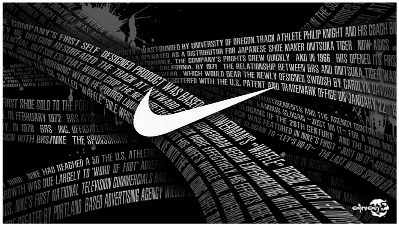 image containing alot of nike's history